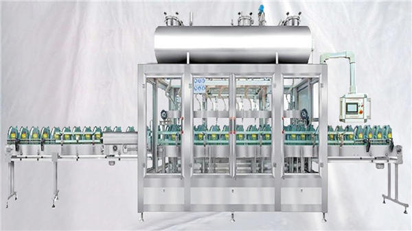 wegende roterende vulmachine voor smeerolie 