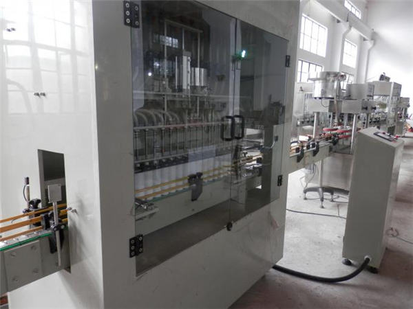 Roestvrij staal volautomatische bleekmiddel vulmachine