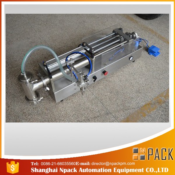 Semi-automatische zuiger vulmachine Ideale olie vulmachine