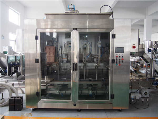 Automatische voedselolie vulmachine en olijfolie verpakkingsmachine