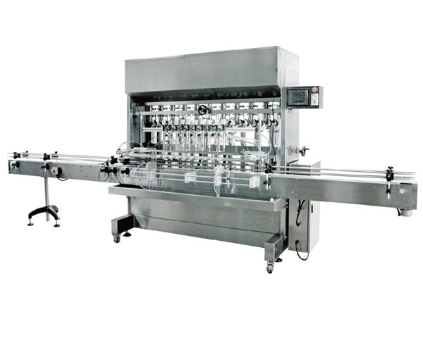 Automatische 12 hoofden zwaartekracht vloeibare vulmachine voor sojasaus