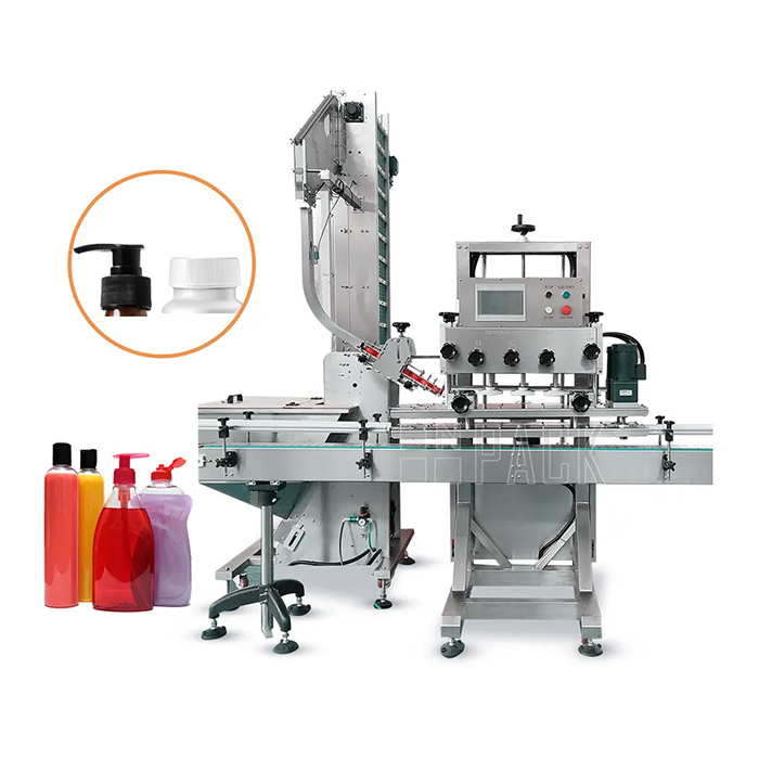 Volautomatische schroefdopmachine