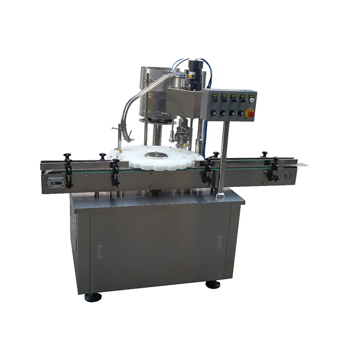 Roterende aftoppingmachine met hoge snelheid melkfles