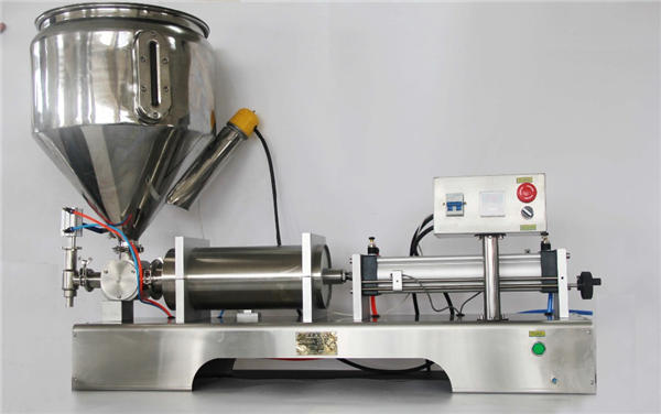 Pure pneumatische halfautomatische fruitjam-vulmachine