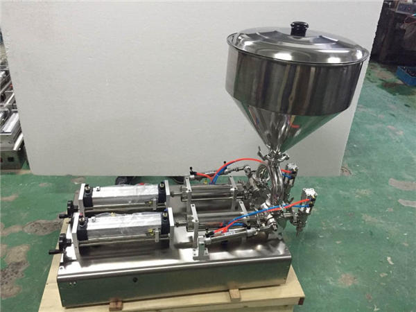 Op grote schaal gebruikt Double Heads Strawberry Jam vulmachine 