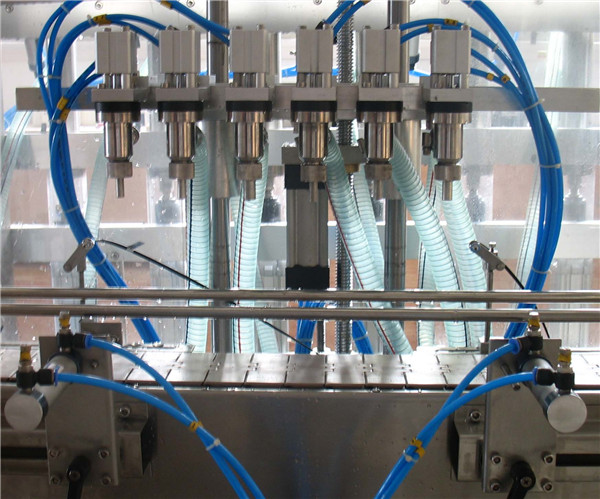 Zeskops automatische vloeistofvulmachine