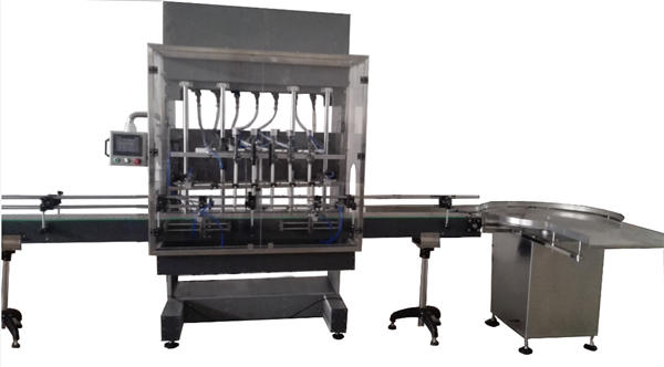 Automatische fles bleekmiddel vulmachine