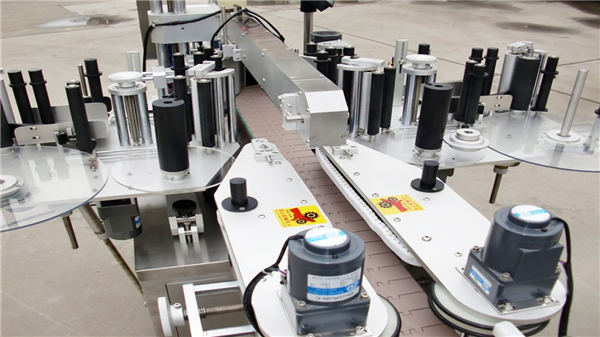 Automatische voor- en achterflessen Flessenblikken Etiketteermachine Fabrikant