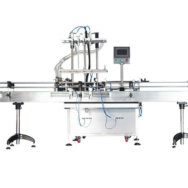 Automatische 8, 10, 12 koppen lotion zuiger vulmachine / vulmachine