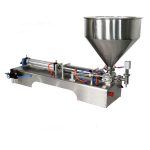 Semi-automatische piston dikke saus vulmachine